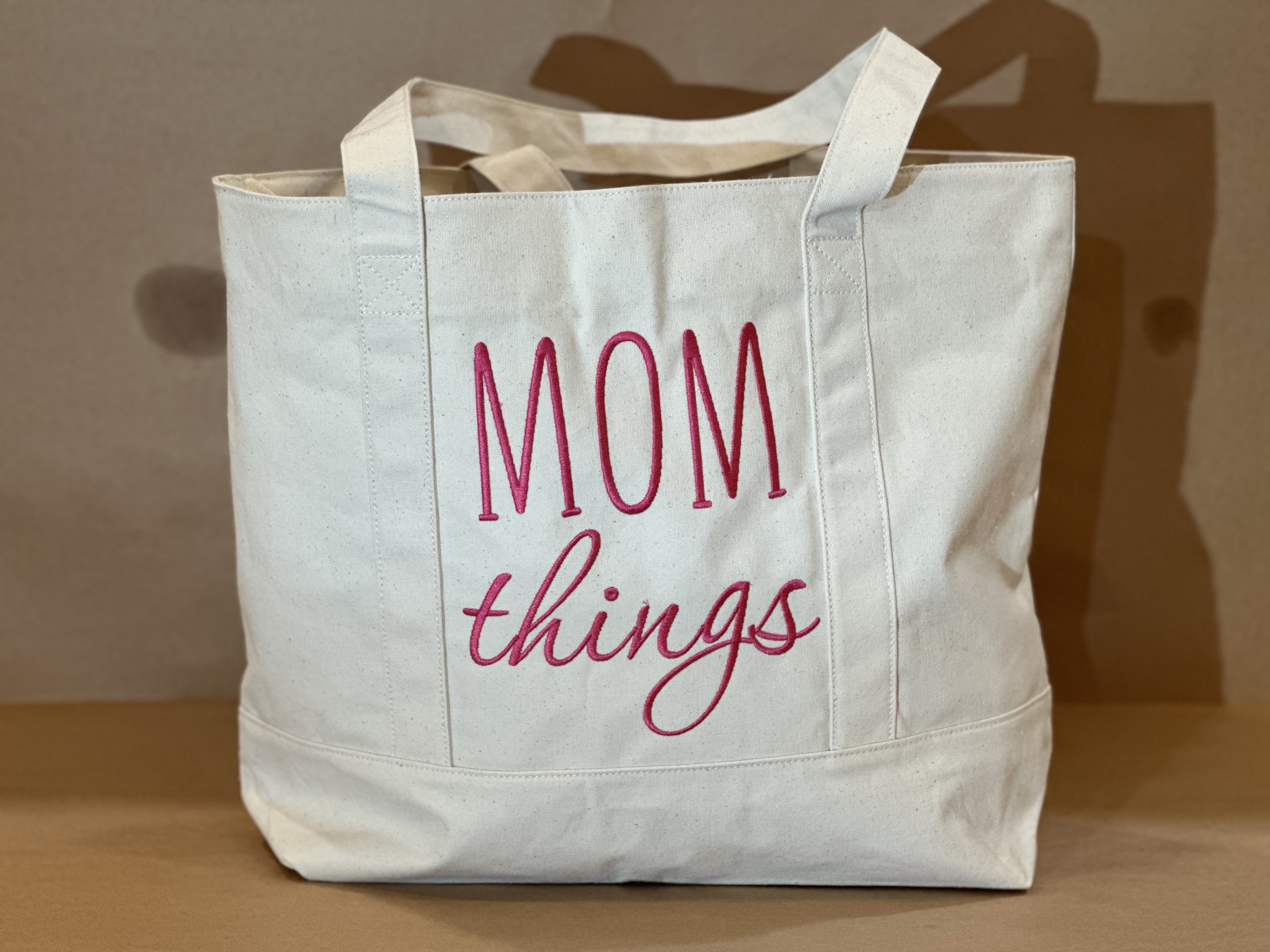 Mom Things Embroidery