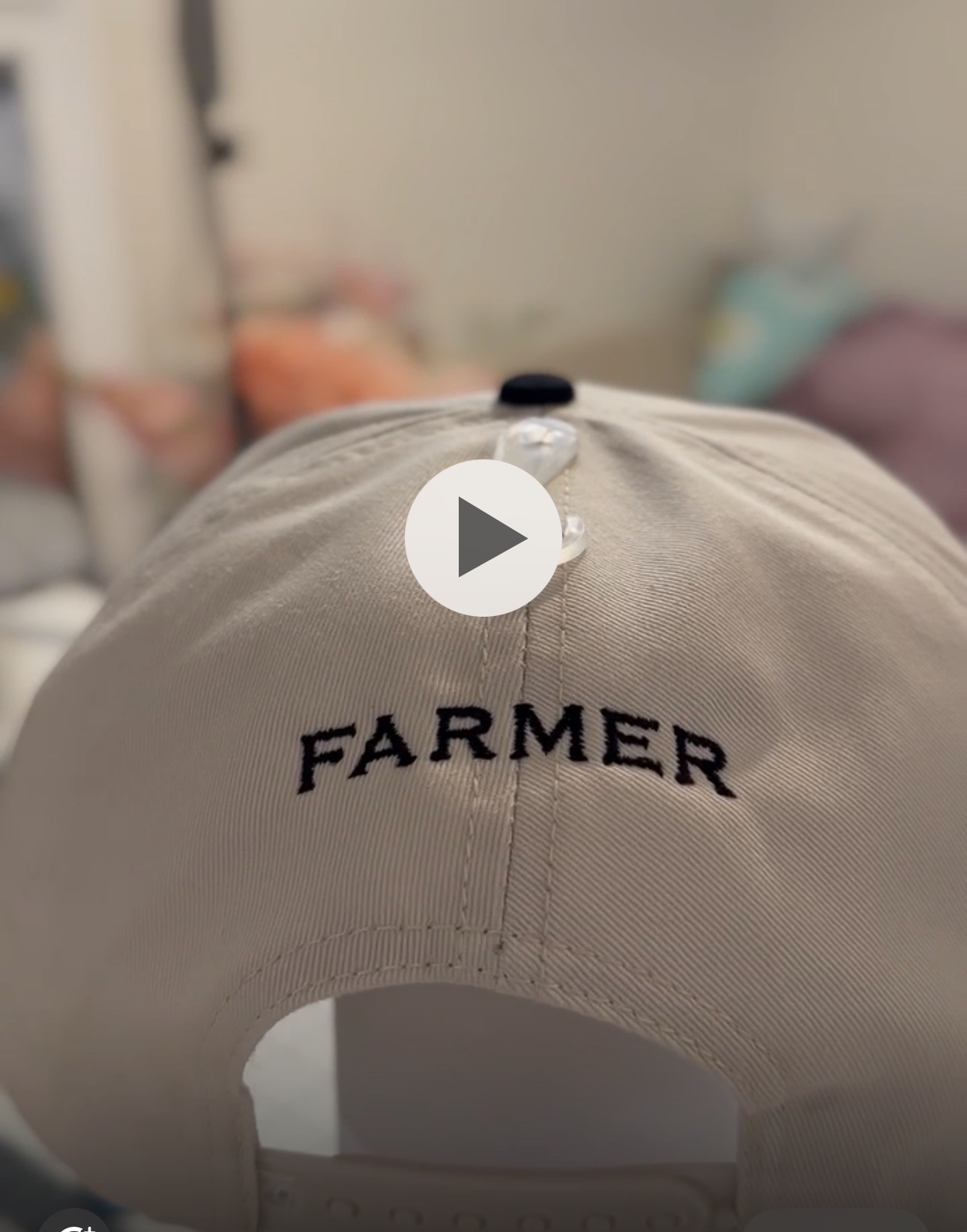 FARMER Cap Embroidery